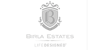 Birla Estates Logo-Black White- Png
